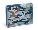Camouflage Blue カモフラージュ ブルー コインケース